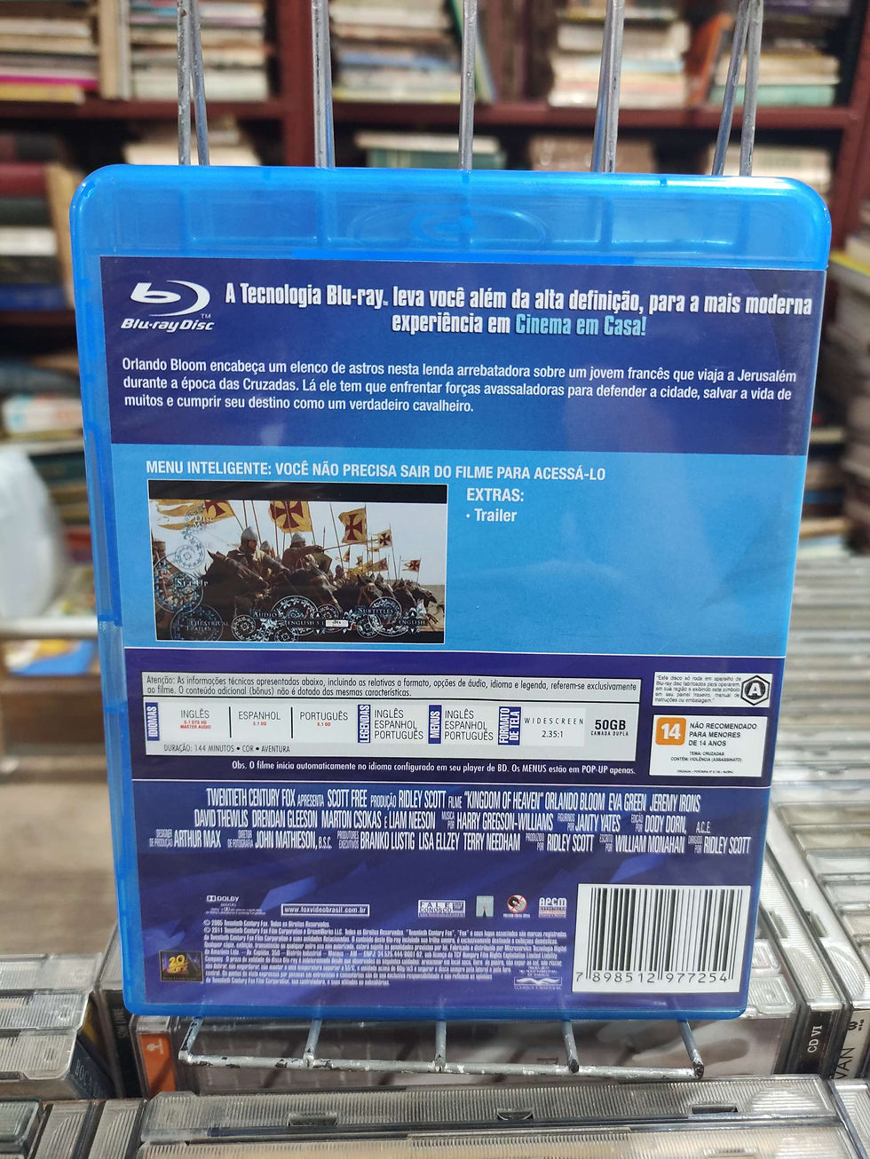Miniatura: Blu Ray Cruzada (Versão do Cinema)