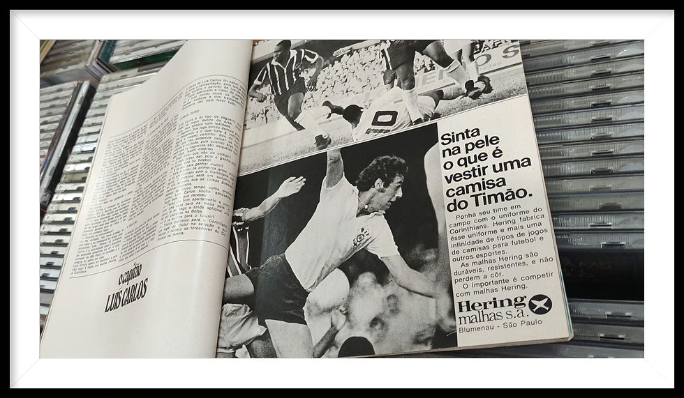 Miniatura: Revista Grandes Clubes Brasileiros Corinthians N 6 (1971) se se