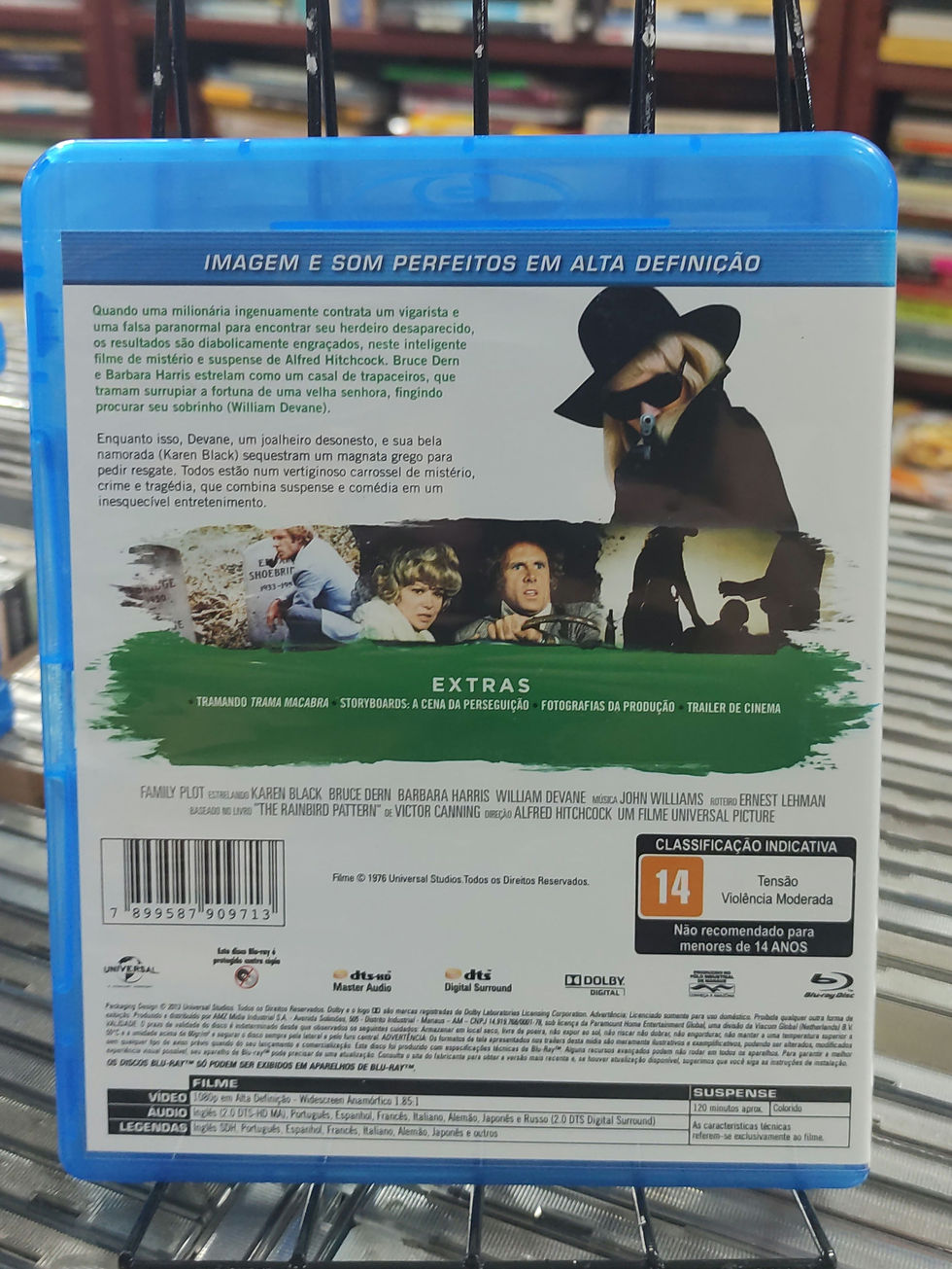 Miniatura: Blu Ray Trama Macabra (Coleção Alfred Hitchcock)
