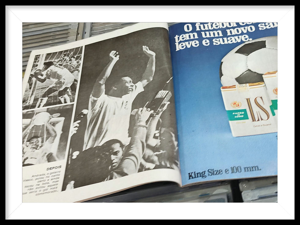 Miniatura: Revista Grandes Clubes Brasileiros Santos F C N 12 (1972)