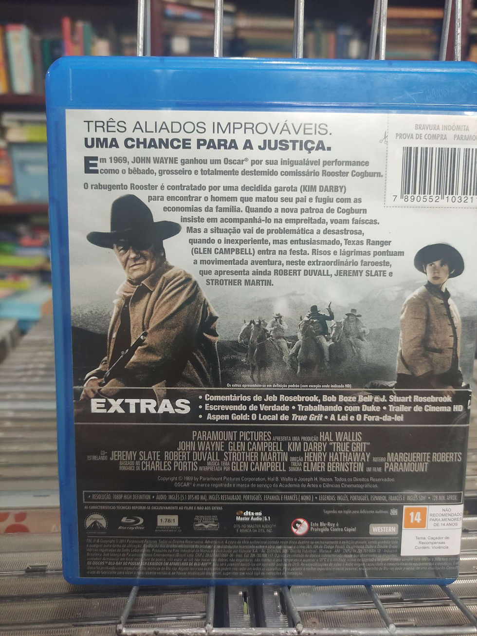 Miniatura: Blu Ray Bravura Indomita
