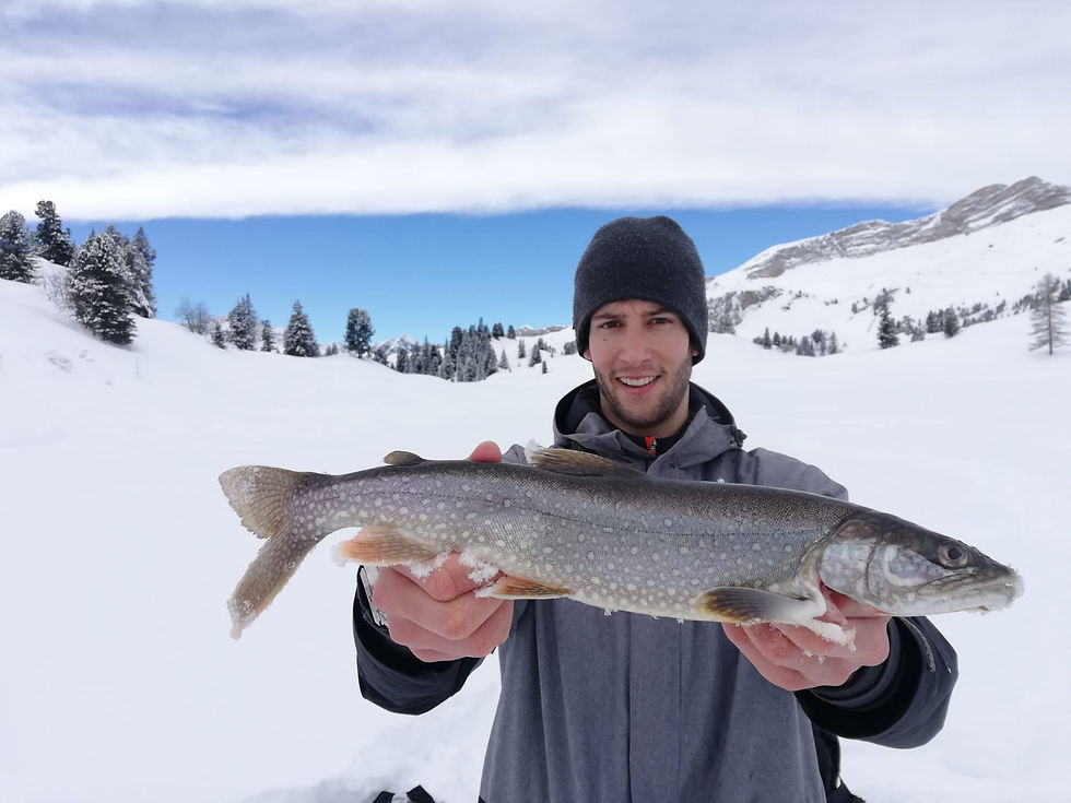 Eisfischen Engstlensee - was für ein Tag!