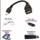 Miniatura: Cabo Otg Usb Pendrive Para Celular Tablet Universal V8