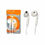 Miniatura: Fone De Ouvido Estéreo Com Microfone In Ear Earphones Ka-716 Cor Branco