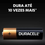 Miniatura: Pilha Duracell Alcalina Pequena AA Cartela com 2 Unidades