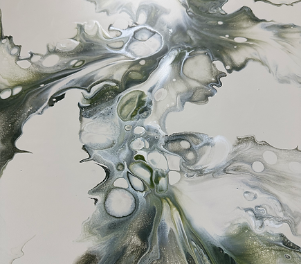 Fluid Art abstract art by PAMART