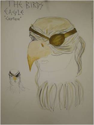 Bald Eagle Mask Design
