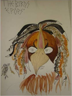 Hoopoe Mask Design