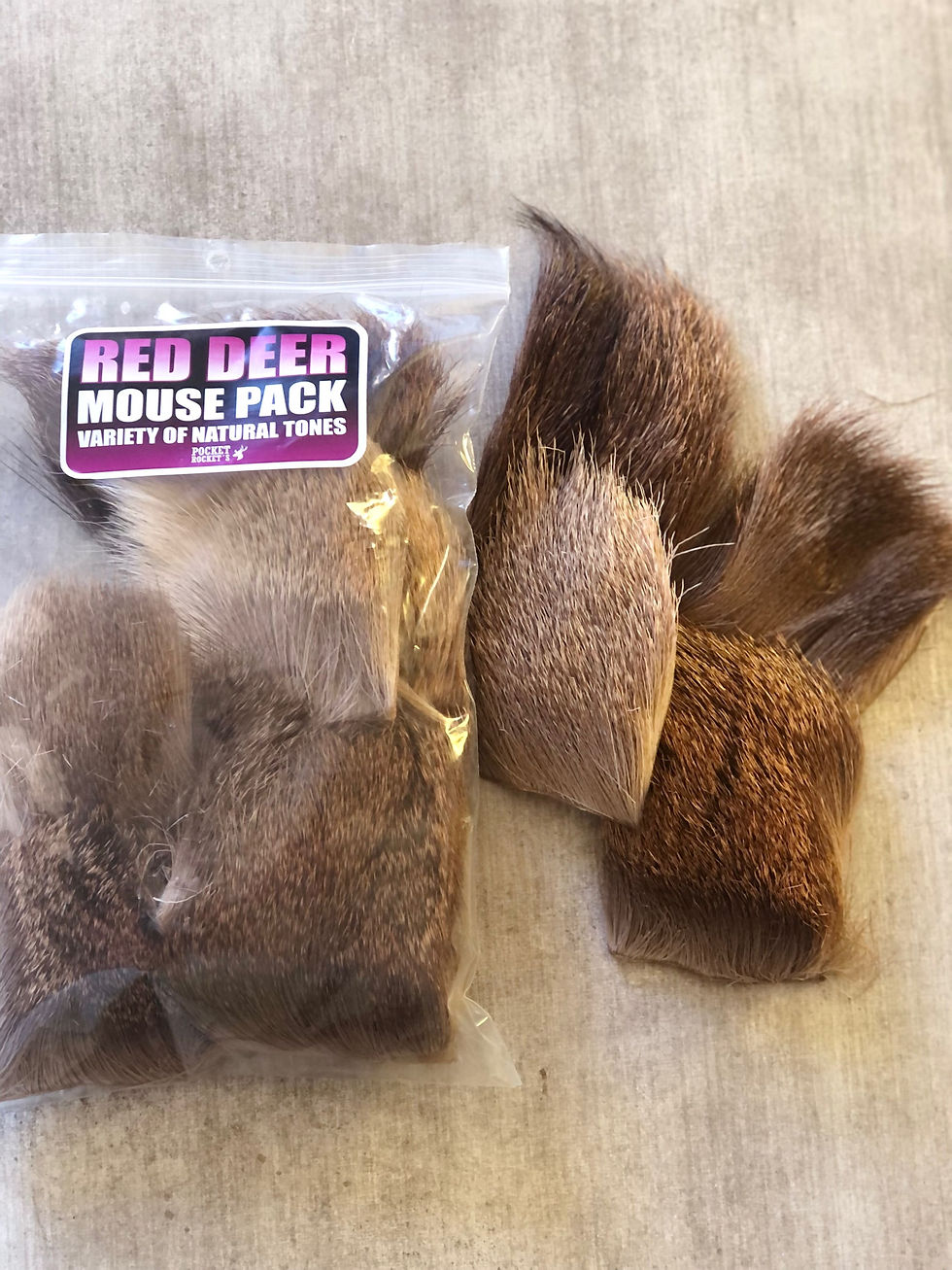 RED DEER HAIR MOUSE FAT PACK