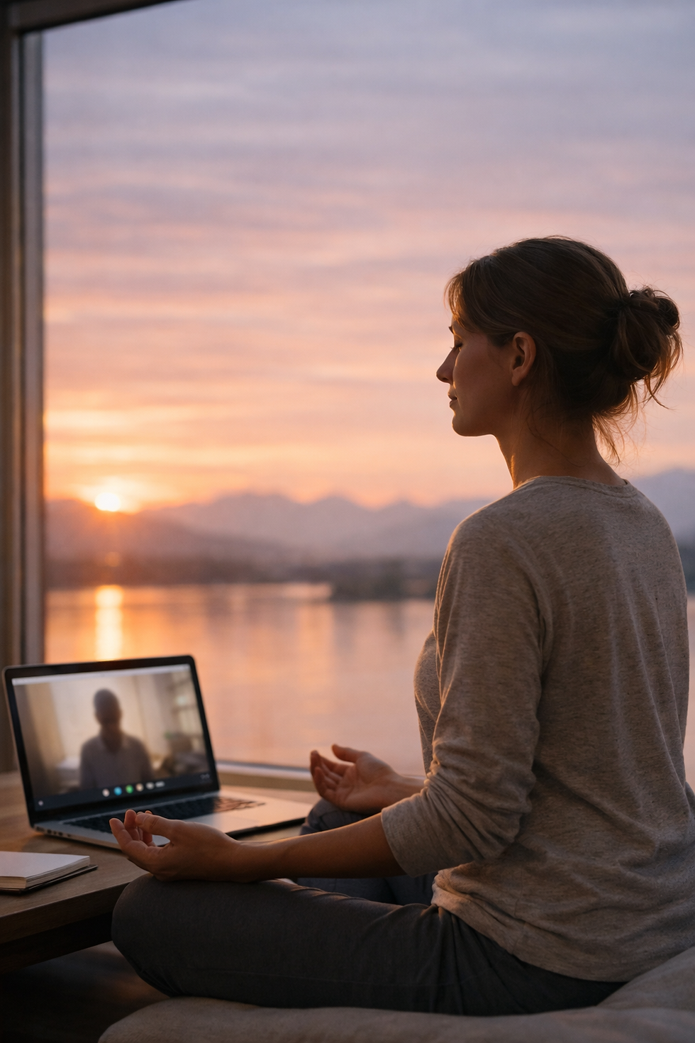 Méditation silencieuse en ligne - Gratuit et ouvert à tous - Atelier mensuel