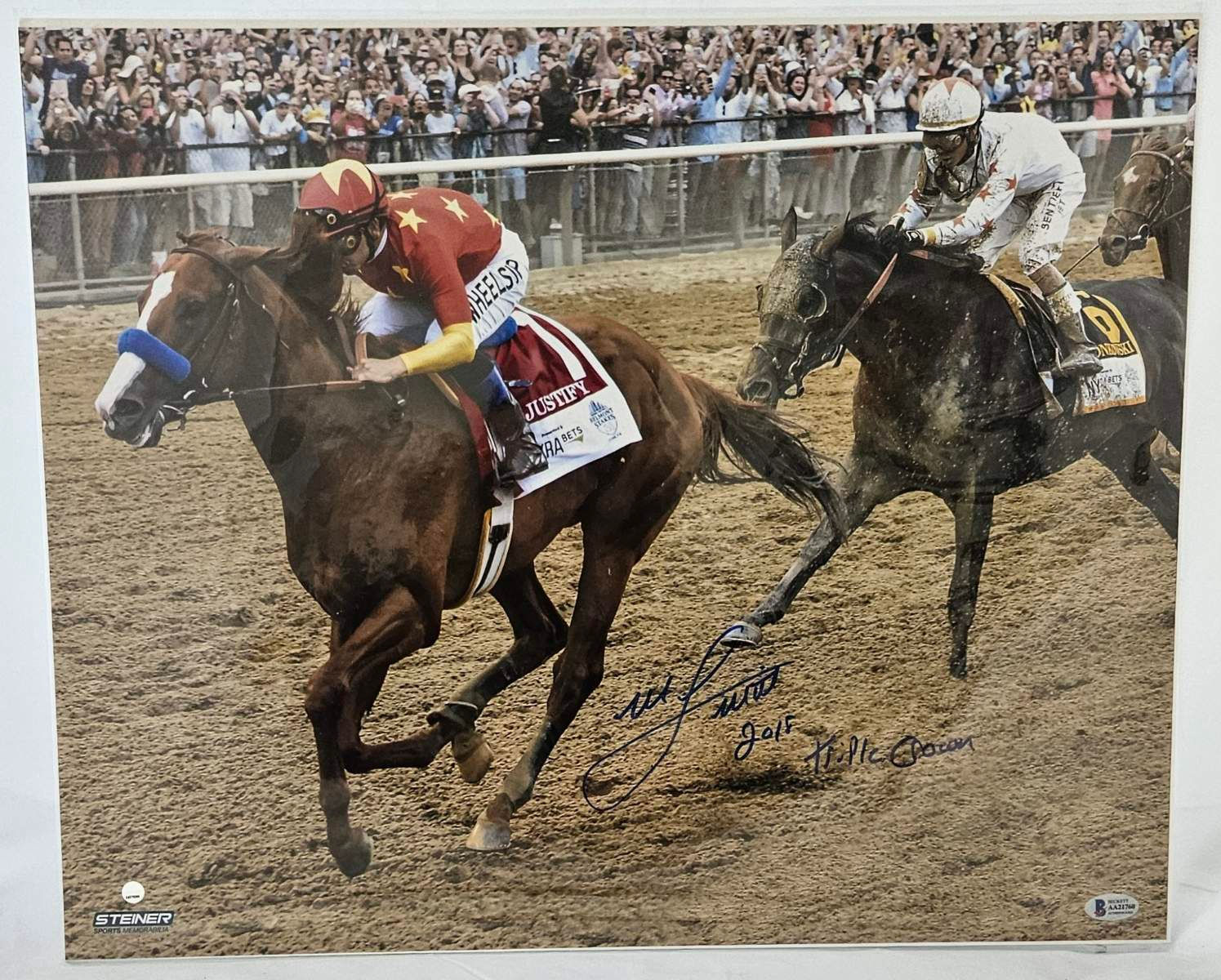 Mike Smith Autographed 16x20