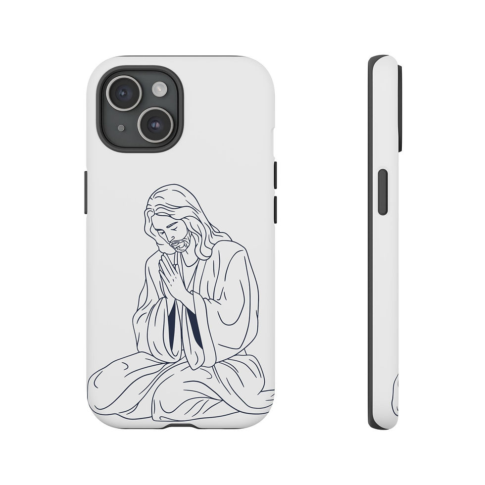 Thumbnail: Praying Hands Phone Case - Tough Cases,  Unique Smartphone Case