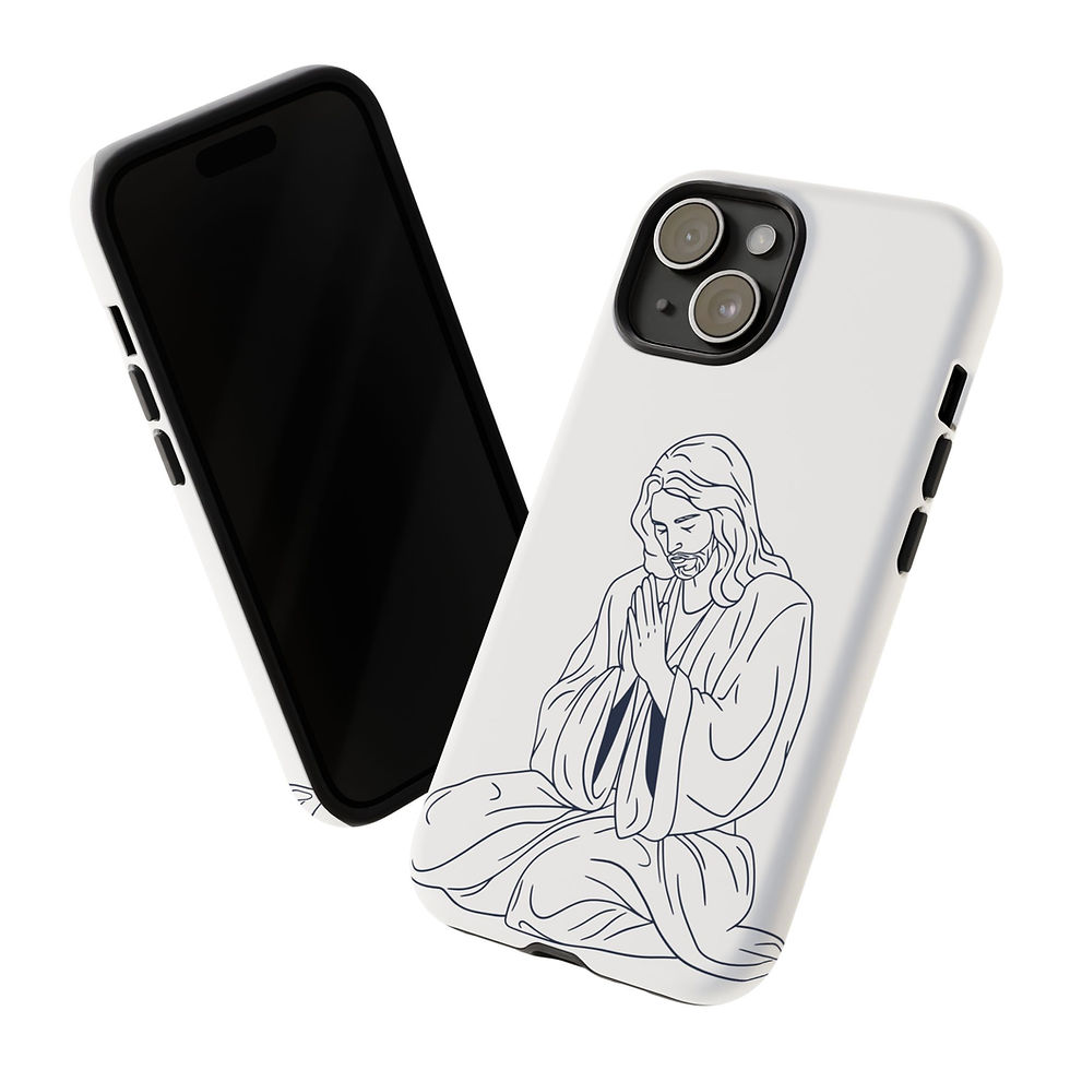 Thumbnail: Praying Hands Phone Case - Tough Cases,  Unique Smartphone Case