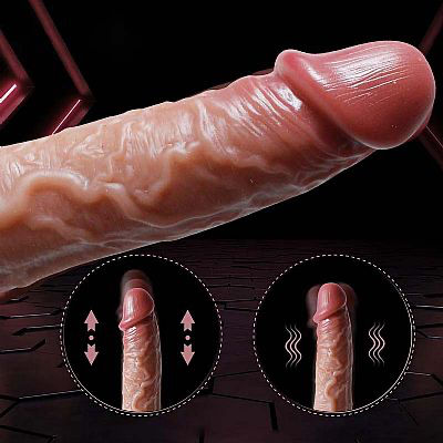 Miniatura: Dildo sube y baja 20,5 x 3,8cm