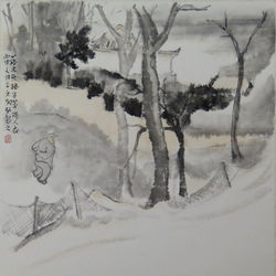 【 空翠濕人衣 】