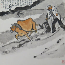 【 勤民播種不愧春 】