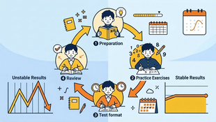 【中学受験 算数 勉強法】成績が安定する家庭学習のサイクルとは