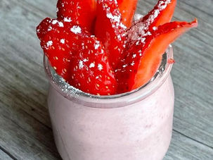 Mousse à la fraise au Thermomix TM6
