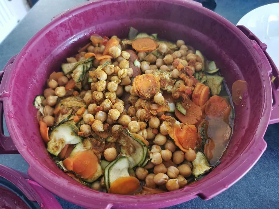 Couscous au micro minute Tupperware