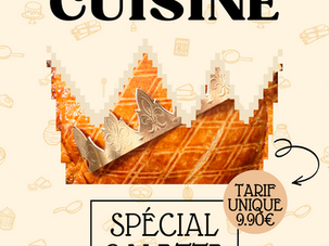 Atelier Cuisine Spécial Galette des Rois : Rejoignez nous pour une Aventure Gourmande !