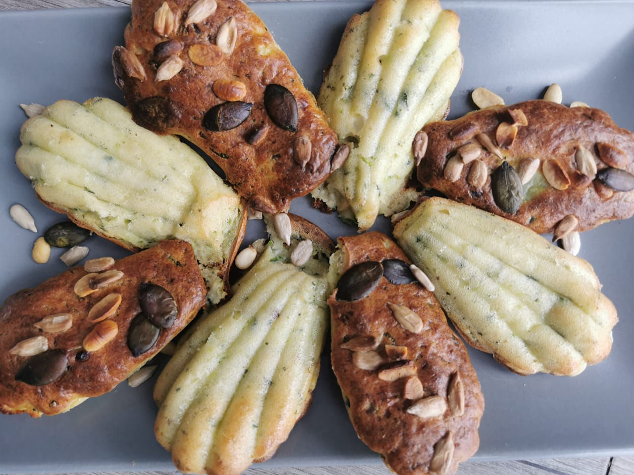 madeleine courgettes