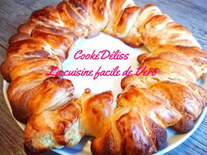 Galette façon couronne des Rois