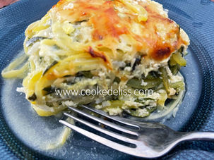 Recette de la courgettine dans l'ultra pro carré Tupperware