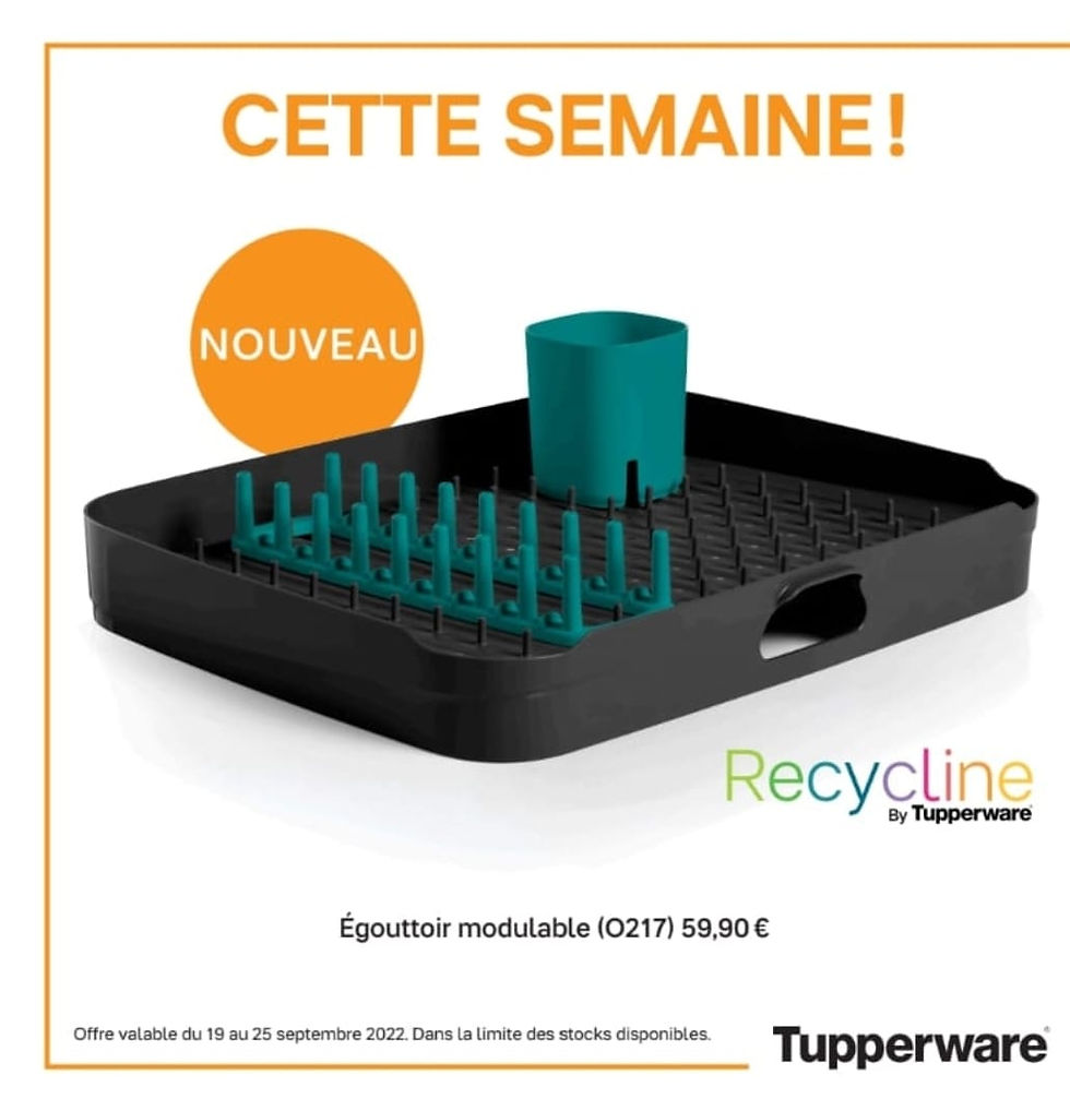 Egouttoir modulable Tupperware