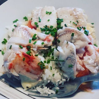 filet de lieu à l'italienne