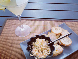 Recette des rillettes faciles et rapides surimi et mayonnaise au turbo tup Tupperware