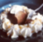 Dômes glacés à la mousse au chocolat et chantilly