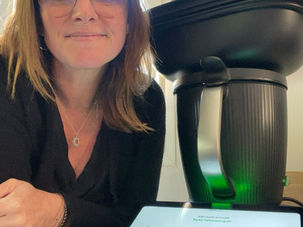 thermomix tm7 noir et Véronique AUDOIN Cookedeliss conseillère en France