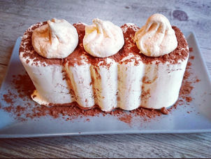Bûche glacée italienne façon Tiramisu