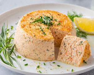 faln de saumon estragon ciboulette