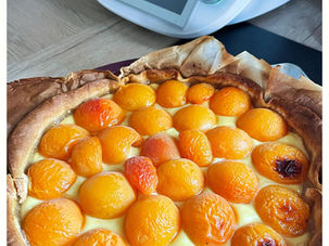 Ma recette de la tarte aux abricots, sirop d'érable et crème pâtissière