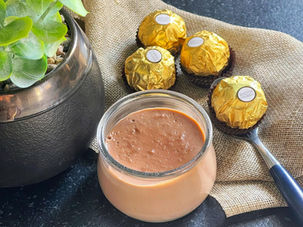crème dessert au Ferrero Rochers