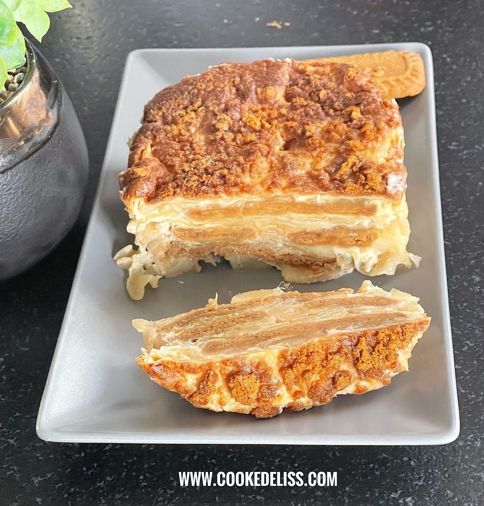 terrine pommes spéculoos