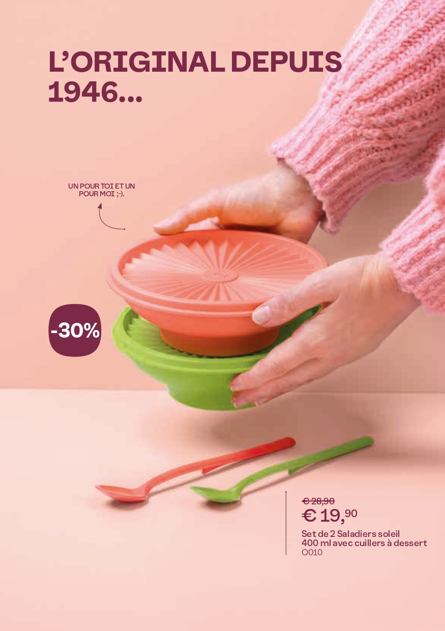 promotions Tupperware janvier 2024