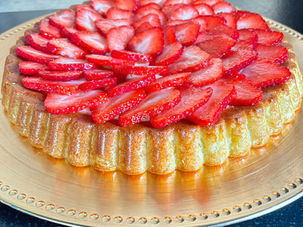 fond de tarte renversée aux fraises Guy Demarle