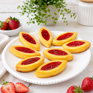 barquettes à la fraise moule barquette Guy Demarle