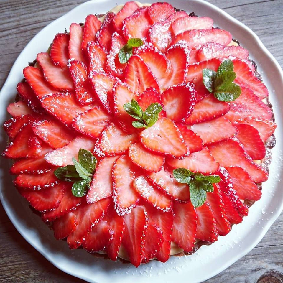 Tarte Aux Fraises Et Creme Patissiere Avec Companion De Moulinex