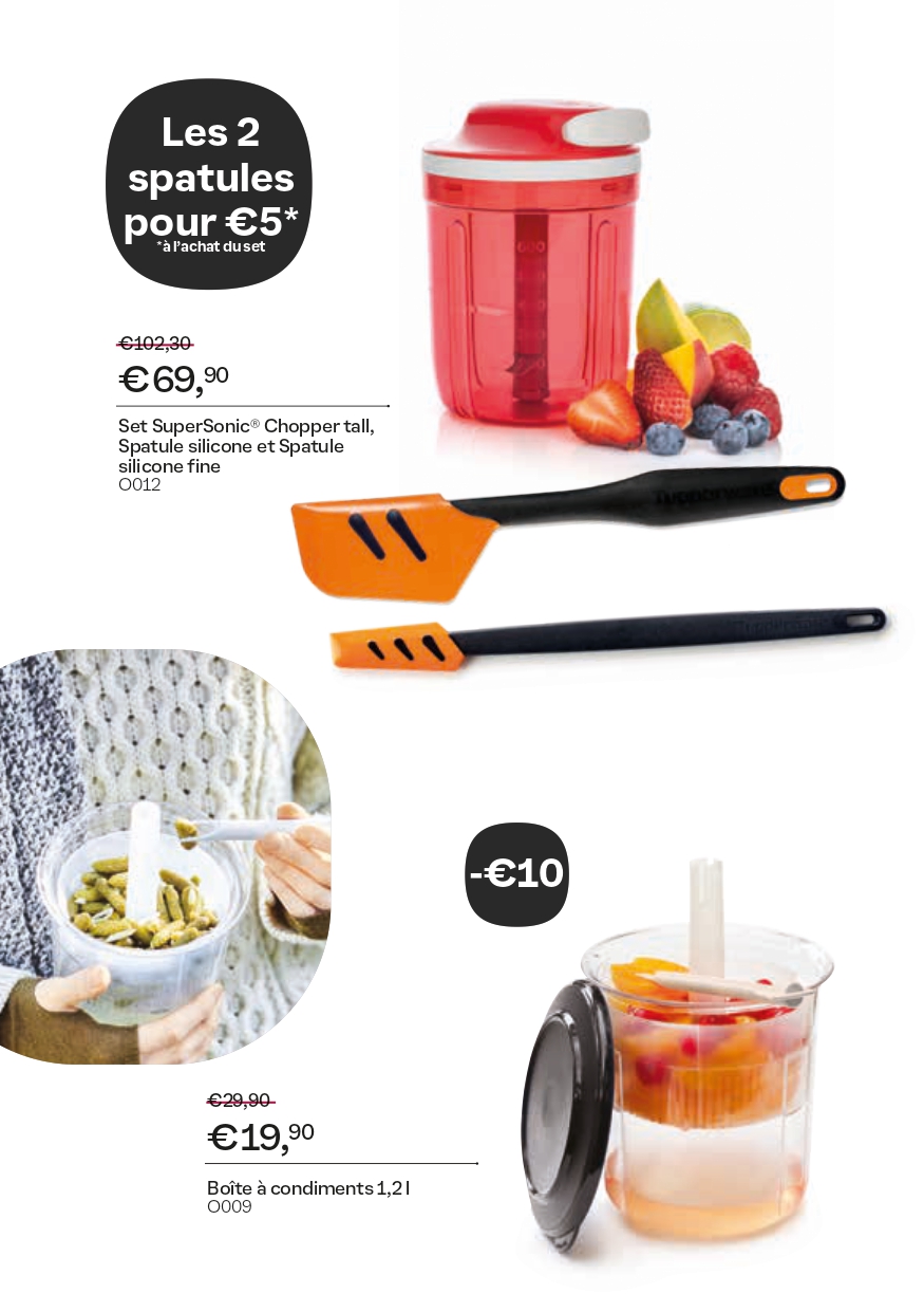 promotions Tupperware janvier 2024