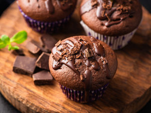 Recette facile des muffins double chocolat !