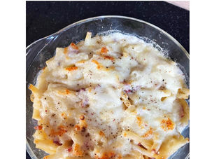 Gratin de macaronis à la mozzarella dans la cocotte PremiaGlass Tupperware