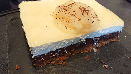 entremet mousse ire chocolat biscuit speculoos