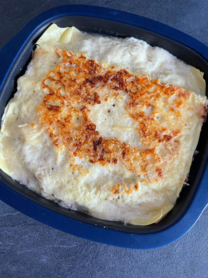 Lasagnes rapides au Micro pro grill Tupperware