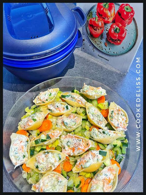 Conchiglioni Surprises au Micro Urban Family Tupperware : Une Recette Gourmande