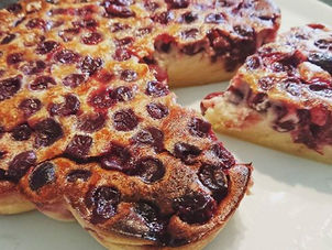 Recette clafoutis facile aux cerises au Speedy chef Tupperware
