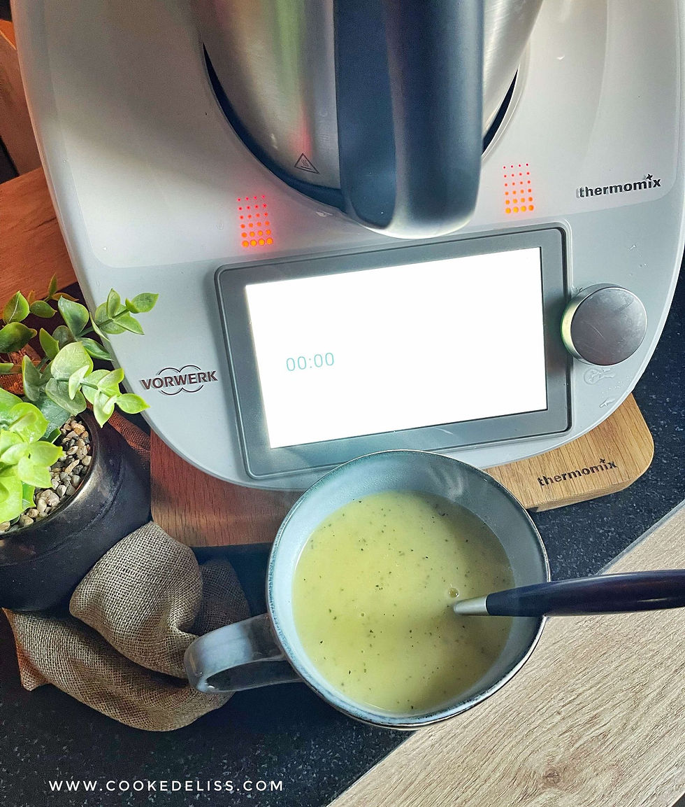 velouté de courgettes au thermomix