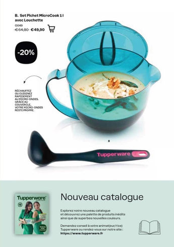 pichet microcook promotion tupperware